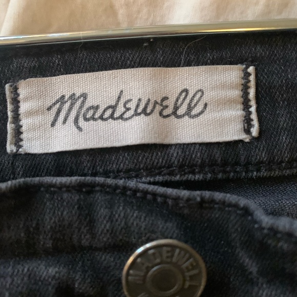 Madewell Black 9” High Rise Skinny - Picture 5 of 8